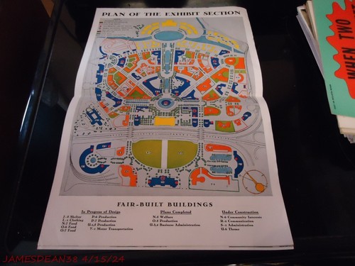 1939 WORLDS FAIR BULLETIN JUNE NEW YORK 1 - Picture 3 of 3