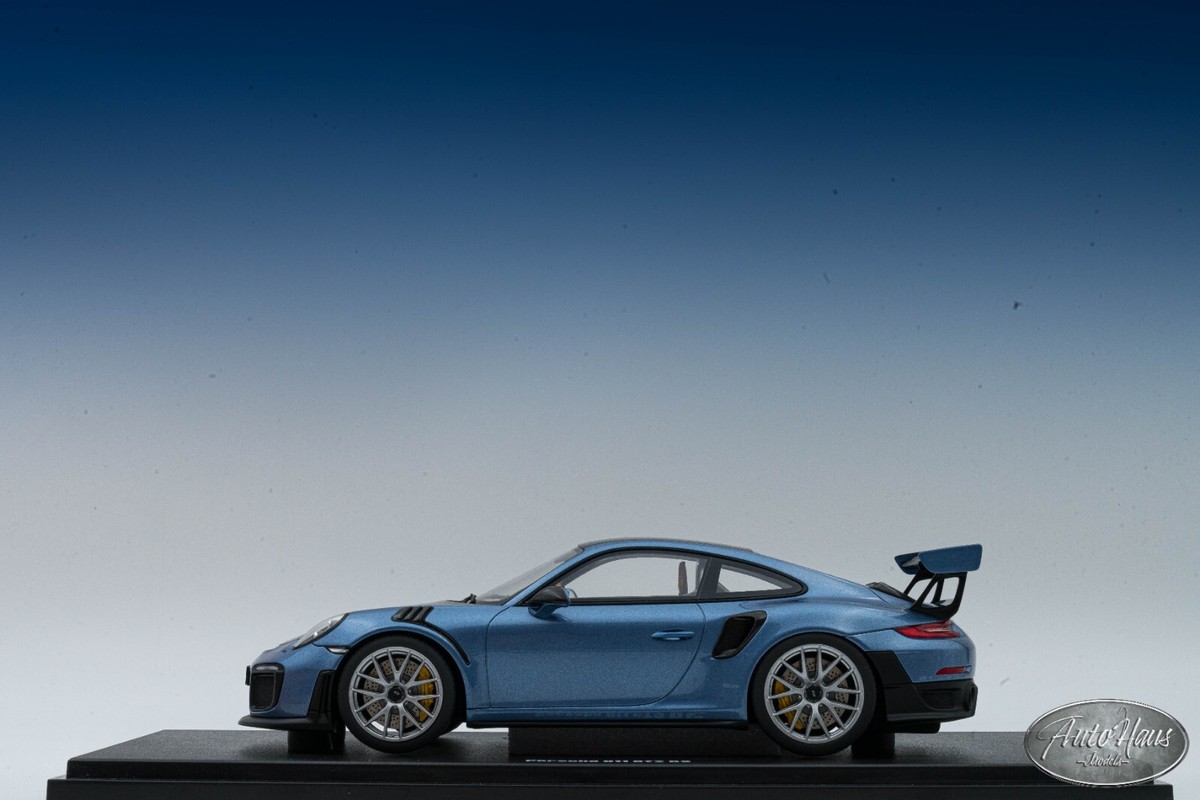 Porsche Carrera RSRミニカー GT Spirit 水色 1/18 GT Spirit