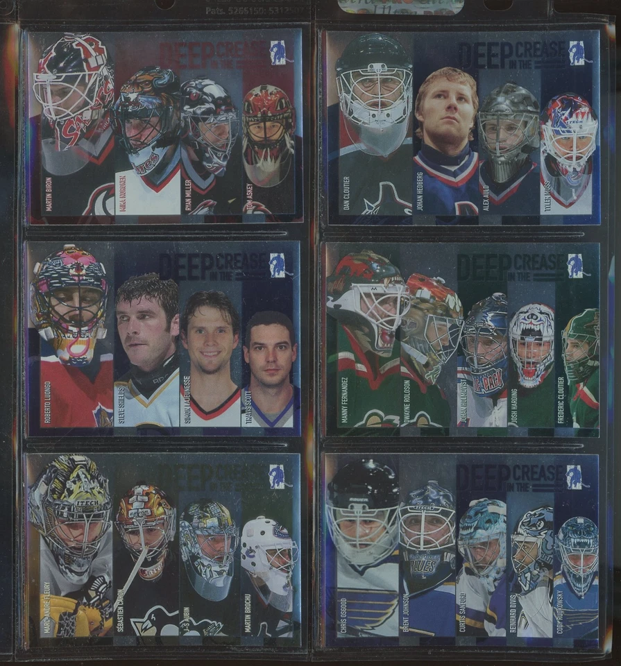2003-04 BAP Memorabilia Masks Deep In The Crease Complete Set (1-15) - Image 3 of 4