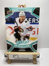 2021-22 Upper Deck MVP Hockey EVGENII DADONOV #163 Ice Battles Parallel SP
