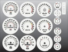 White Face Gauges for 1970-1981 Chevrolet Camaro