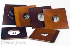 1 Lens Board 5.2" x 5.2" for Burke&James 5 x 7",or 4 x 5"- undrilled/ free holes