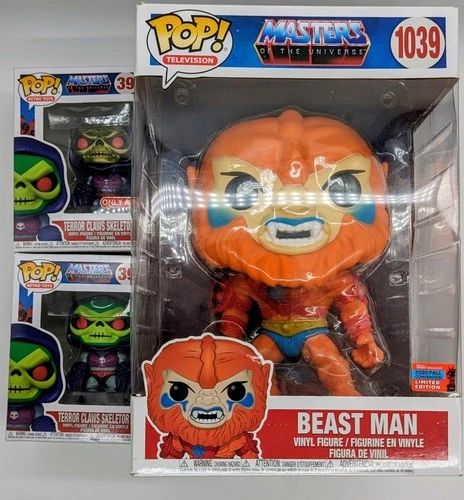 Funko Pop! Beast Man Supersized #1039 Terror Claws Skeletor #39 & Alternate Art