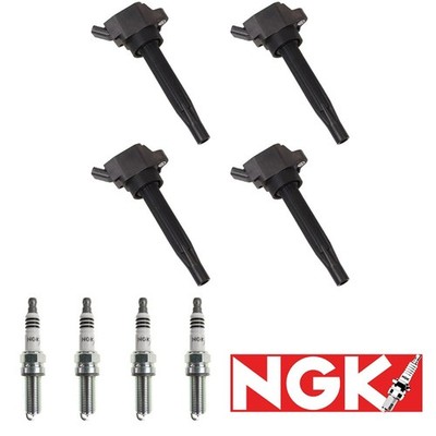ACEON Ignition Coil & NGK Spark Plug 4PCS for 2020-2021 Hyundai Venue 1.6L