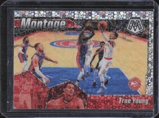 2023-24 Panini Mosaic #9 Trae Young Montage Fast Break