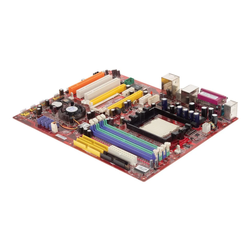 Motherboard MSI K8N SLI H Ms-7185 Ver:2.0 Socket 939 DDR Pcie PCI ATX - Image 3 of 3