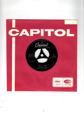 BEACH BOYS - DO IT AGAIN / WAKE THE WORLD. UK 1968 ORIG 7'' & RE-PRO CO/SL. VG+