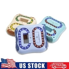 /Rotating Fidget Square Beads Magic Cube Stress Relief Toy For All Ages