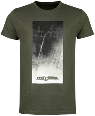 The Cure T-Shirt Herren A Forest grün Band-Merch, Bands