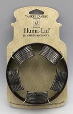 Yankee Candle illuma-Lid Jar Candle Topper USA Flag “God Bless America” 