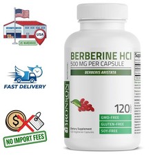 Berberine HCI from Berberis Aristata 500mg | 120 Capsules