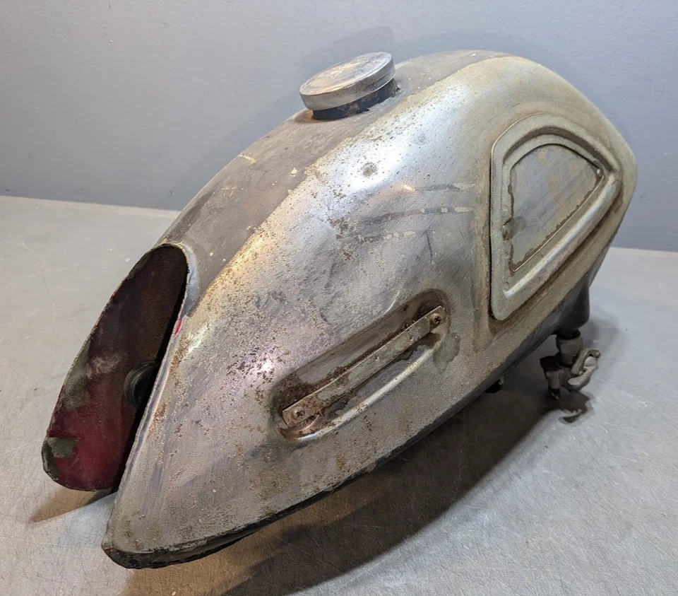 Tanque de combustible de gasolina Yamaha YL1 Twin Jet 1966 1967 Foto 2 de 4