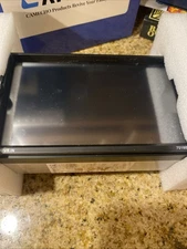 Open Box CAMECHO 7" Double DIN Car Stereo Bluetooth Backup Camera (7023B)