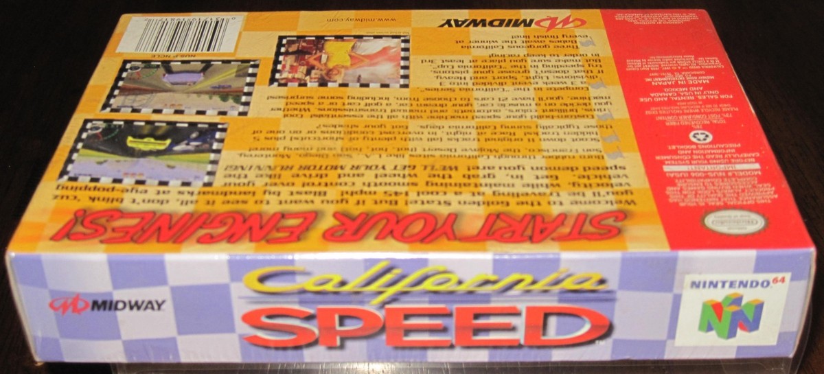 California Speed (Nintendo 64, 1999) for sale online | eBay