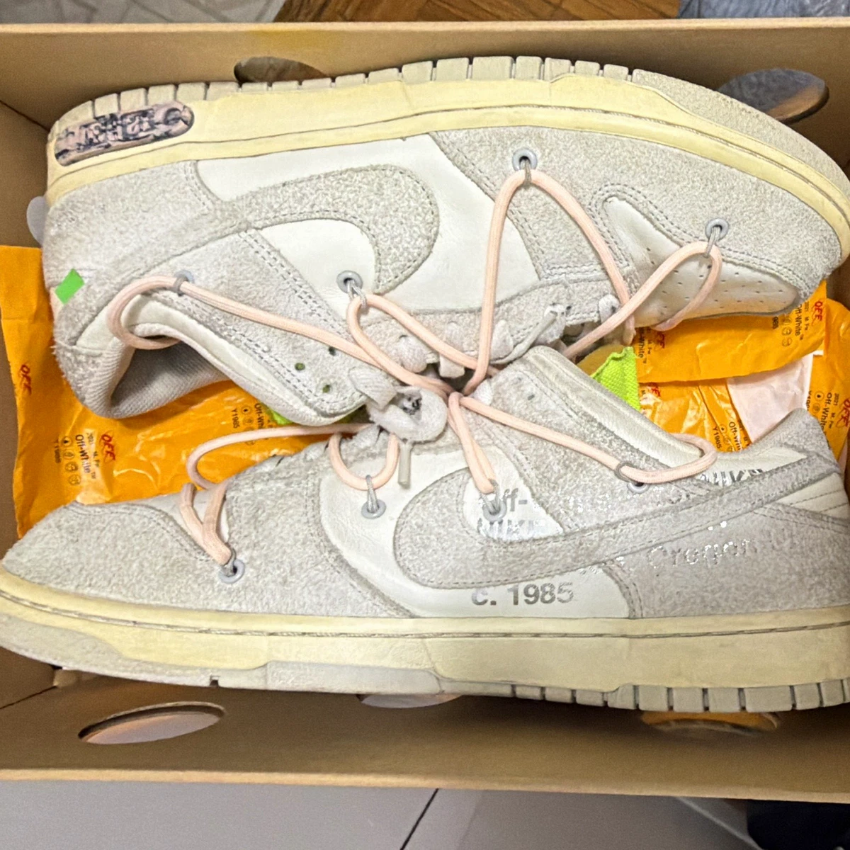 25+ Nike Off-White x Dunk Low Lot 12 of 50 for sale | Updated Oct 2026