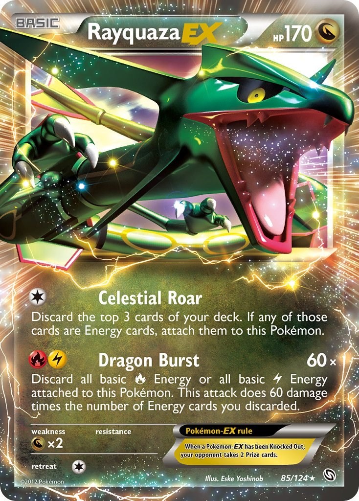 Rayquaza EX Holofoil [DRX - 85/124]