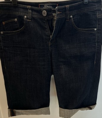 Tommy Bahama Womens Denim Bermuda Capris Shorts Sz 8 Stretch