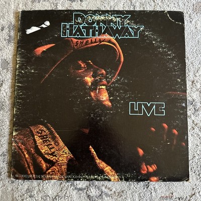 DONNY HATHAWAY - Live! - 1972 Funk Soul LP - 1st 1972 press - ATCO
