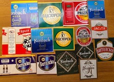 MACEDONIA NORTH SET 15 BEER LABELS RARE