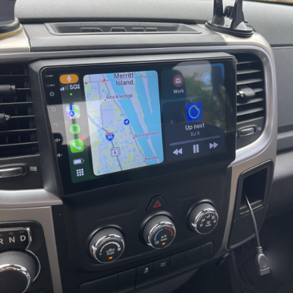 4+64GB Android 15 Carplay Car Radio GPS For Dodge Ram 1500 2500 3500 2013-2018