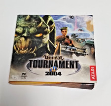 UNREAL TOURNAMENT 2004, Complete Original Box 6-DISC Set PC CD-ROM Awesome Game