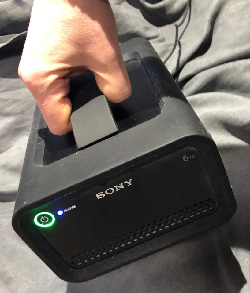 Thunderbolt 2 RAID System by Sony USB - Model PSZ-RA6T External HDD 6TB NEW ORIGINAL BOX - Image 3 of 4