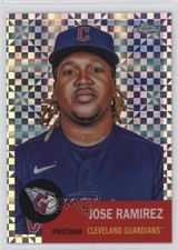 2022 Topps Chrome Platinum Anniversary X-Fractor Jose Ramirez #471 p8v