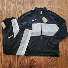 Nike Academy Track Suit Pants Jacket Soccer Set Dri-Fit Men s Medium Black New