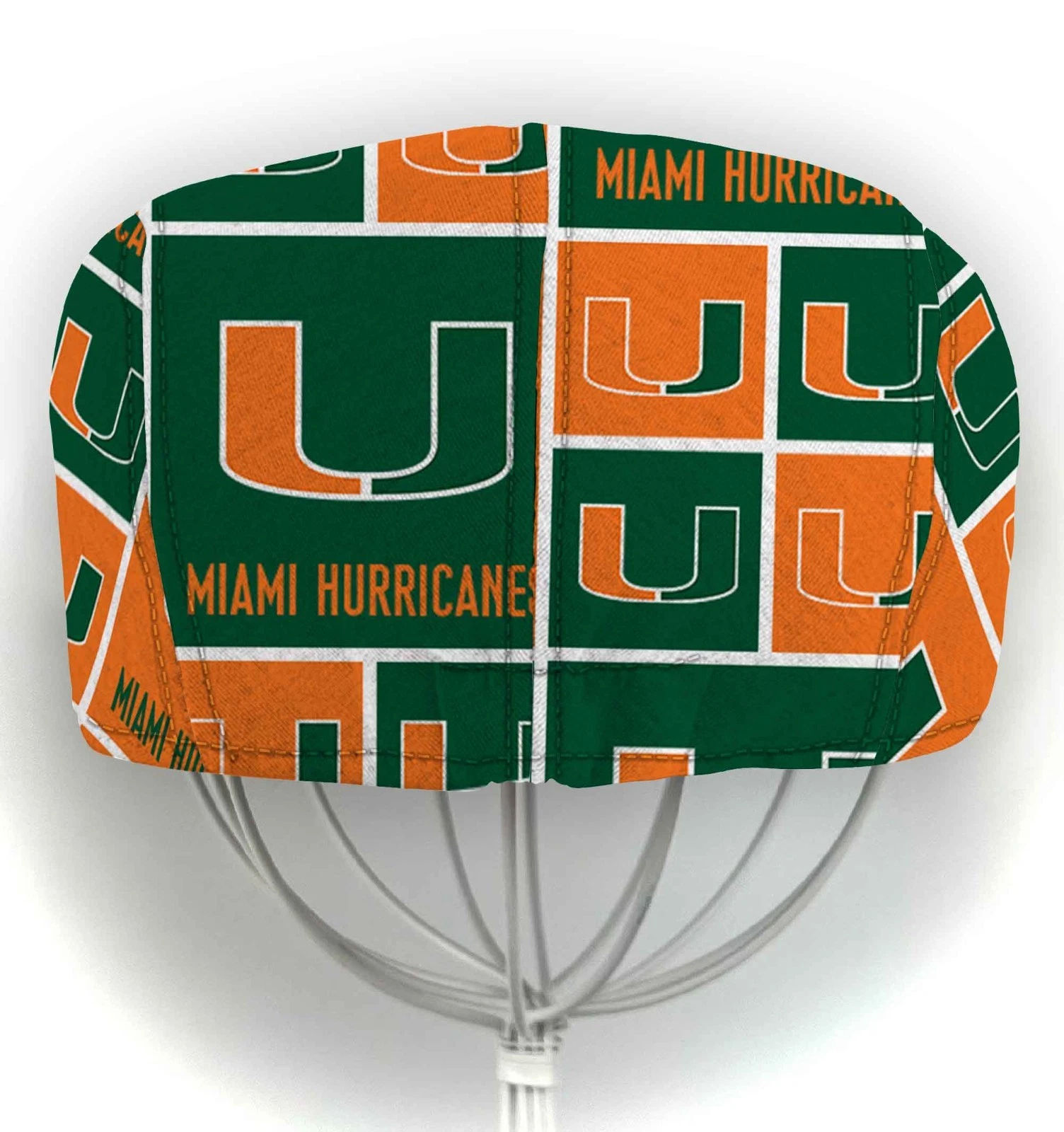 Miami Team Jeff Cap NCAA Driver Cap Golf Cap Flat Cap