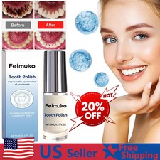 1-5SET 5ML Tooth Polish, Tooth Paint, Natural Teeth Whitening Paint US NEW HOT  