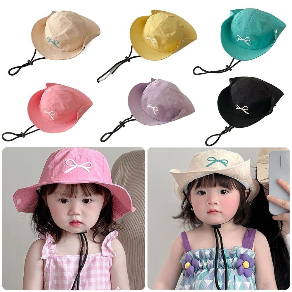 APL Cappello da Pescatore ad Asciugatura Rapida per Bambini Anti UV Coperchio a Secchio per Ragazze Ragazzi