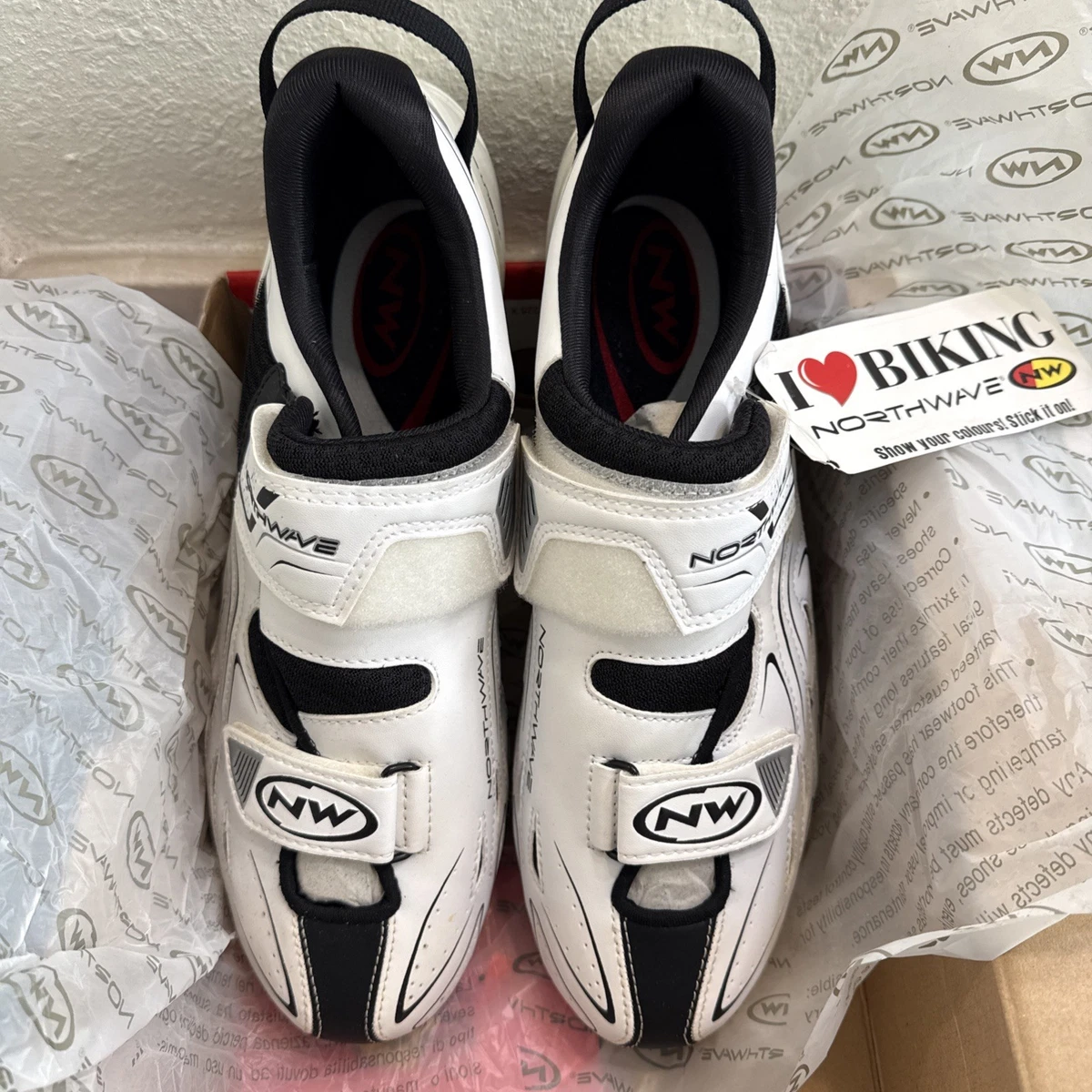PRO KUSHIKE CYCLING9 SHOES Size 47 COLOR WHITE/Red size 13 Size 13 Cycling Shoes for Men for sale | eBay main image 3