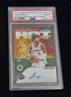 2023-24 Hoops Premium Stock JALEN GREEN HOT SIGNATURES GREEN PRIZM AUTO - PSA 10