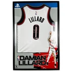 Damian Lillard Signed & Framed Jersey - Authentic NBA Autograph - COA