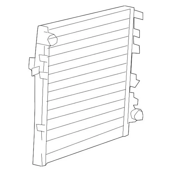 For Jeep Wrangler 2012-2018 Mopar 68143886AA Engine Coolant Radiator Foto 4 de 4