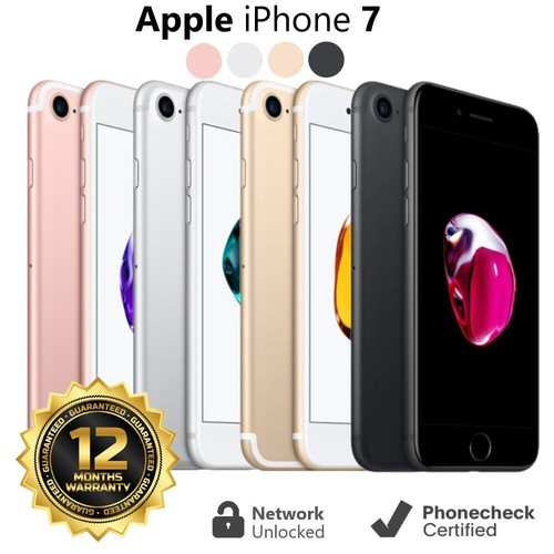 Apple iPhone 7 - 32GB - Unlocked | Verizon | AT&T | T-Mobile - All Colors