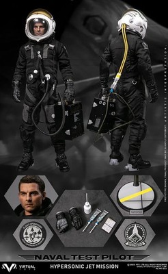 New VTS TOYS VM053 1/6 Hypersonic Jet Mission Naval Test Pilot Tom Cruise