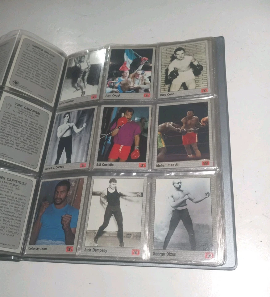 1991 All World Boxing Complete 149 card Factory Set in Limited Edition Binder - Image 4 of 4