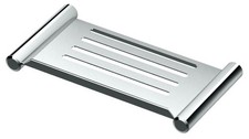 Gatco 1467 Chrome Elegant 10" Shower Shelf
