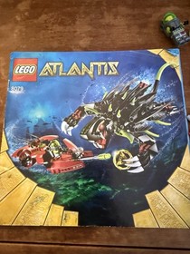 Retired Lego Set 8079 Atlantis Shadow Snapper 100% Complete No Box