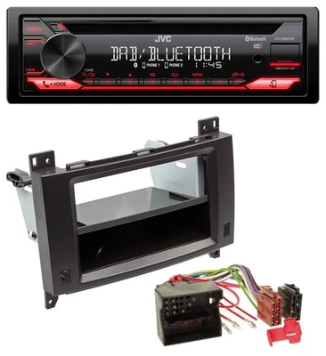 JVC CD DAB USB Bluetooth MP3 Autoradio für Mercedes A- B-Klasse Vito Profiversio - Bild 1 von 4