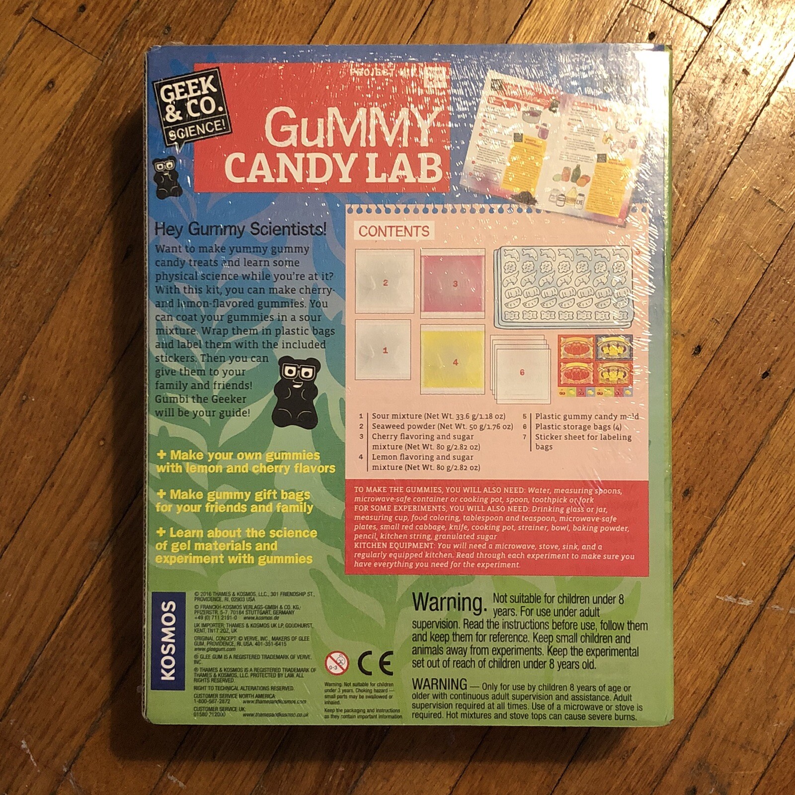 thames & kosmos gummy candy lab