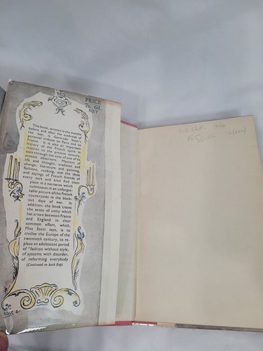 Paris France; Gertrude Stein; First U.K. Edition - Picture 3 of 9