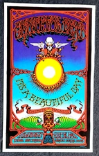 MINT Grateful Dead Rick Griffin Hawaii Poster 1982 authorized second printing
