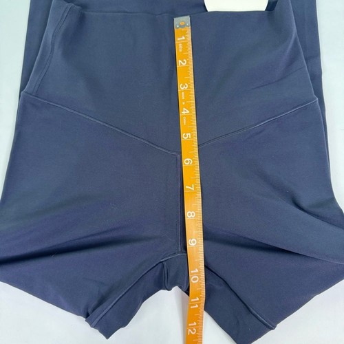 Leggings nuovi con etichette offline Aerie Navy taglia S Real Me vita alta 3/4 crop palestra attivi - Foto 7 di 10