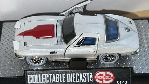 M2 Machines Chase 1:64 1966 Chevy Corvette 427 Limited Diecast Toy Car Rare - Picture 15 of 24
