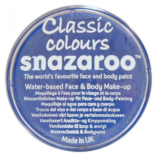 Snazaroo Tub Sky Blue Face Body Pain Make Up main image 1