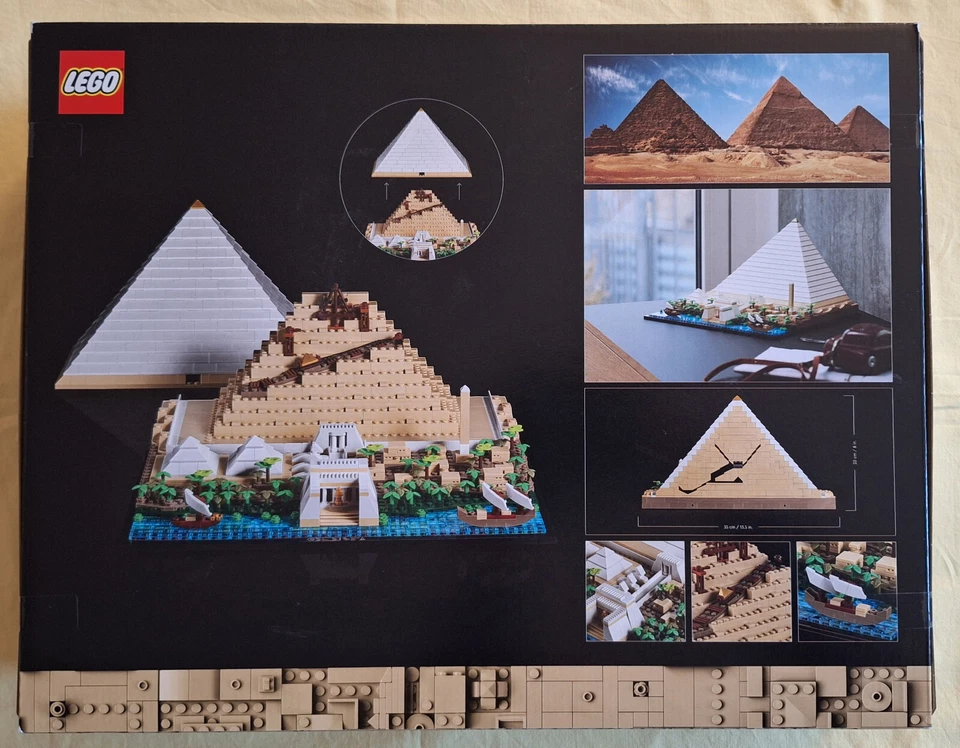 LEGO: CHEOPS-PYRAMIDE | 21058 NEU OVP UNGEÖFFNET | Great Pyramid of Giza - Bild 2 von 4