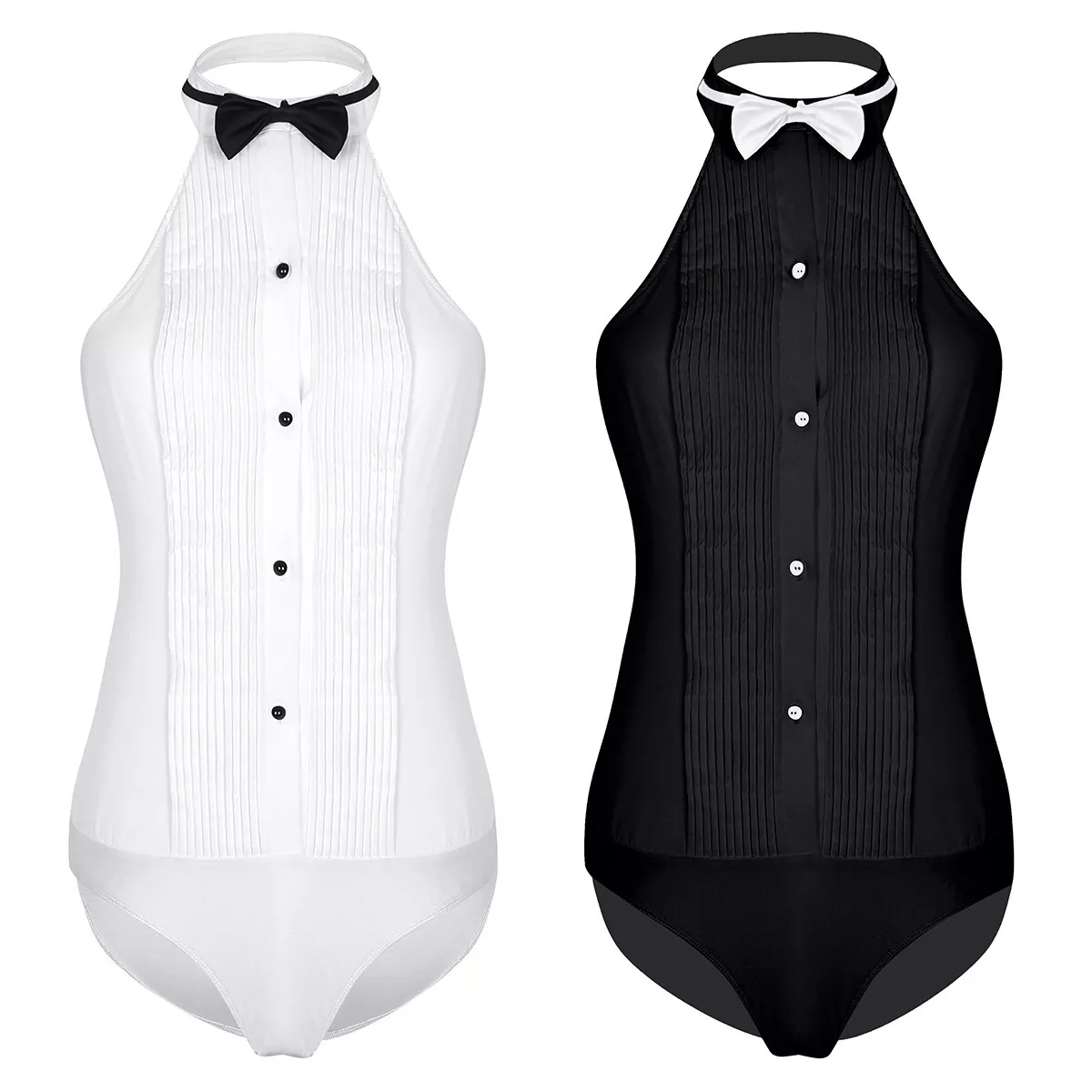 Womens tuxedo hotsell halter top