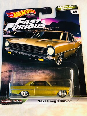 HotWheels MOTOR CITY MUSCLE 4種セット Hot Wheels 1:64 Fast & Furious, Motor City Muscle - Set Of 3 (2/5